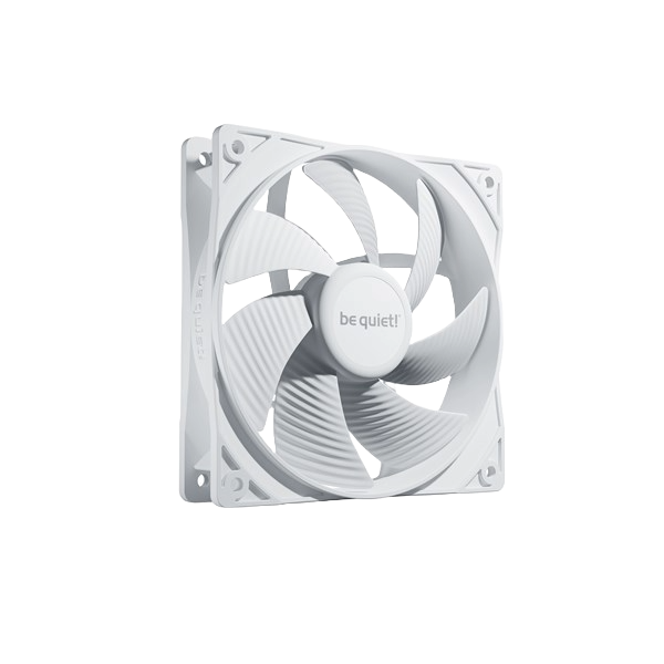 Be Quiet Pure Wings 3 PWM 120mm Chassis Fan in White
